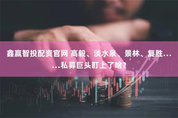 鑫赢智投配资官网 高毅、淡水泉、景林、复胜……私募巨头盯上了啥？